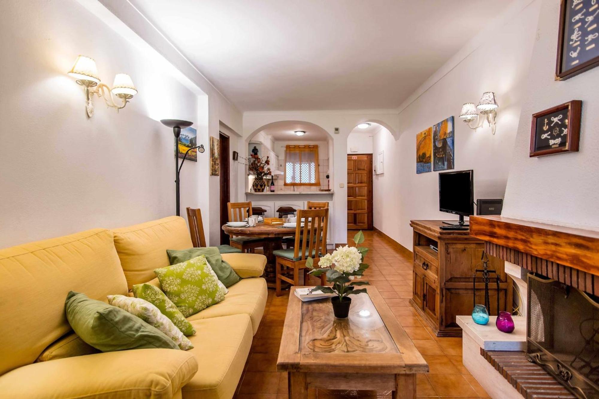 Casa Falesia T2 - Garden View - 5 Min From The Beach - Wifi Olhos de Agua  Buitenkant foto
